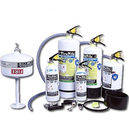 Clean agent fire extinguisher