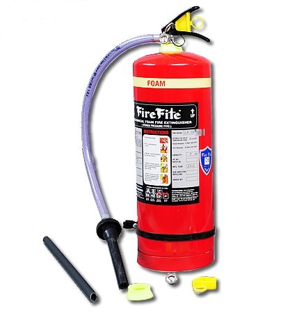 Mechanical foam fire extinguisher
